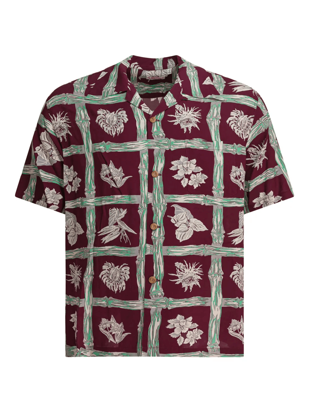 printed rayon shirt - Image 1
