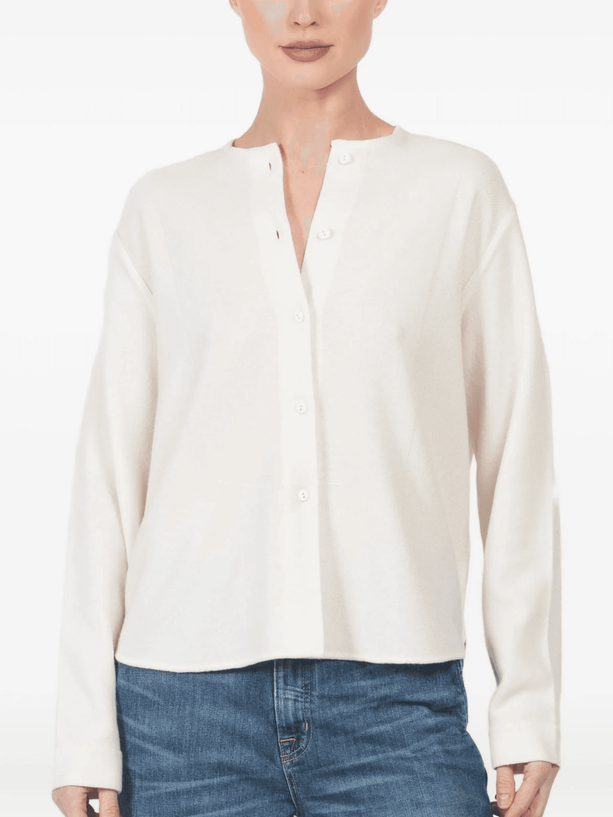 buttoned cardigan - Image 1