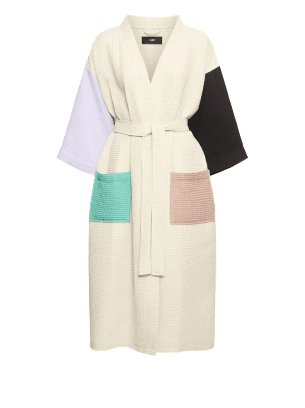 Pocket waffle bathrobe - Image 1