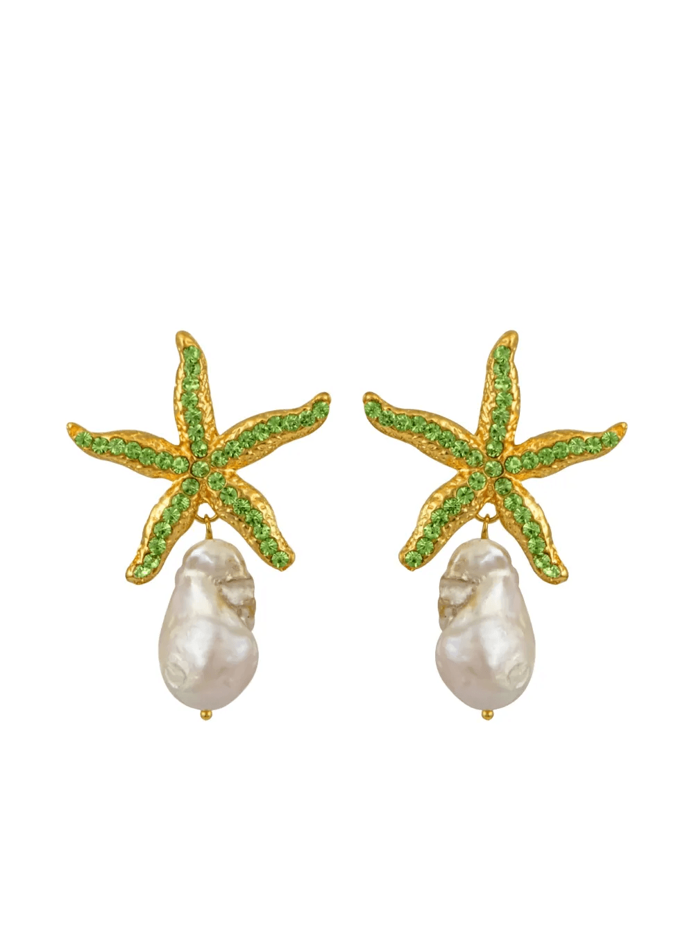 Mariana starfish pearl earrings - Image 1