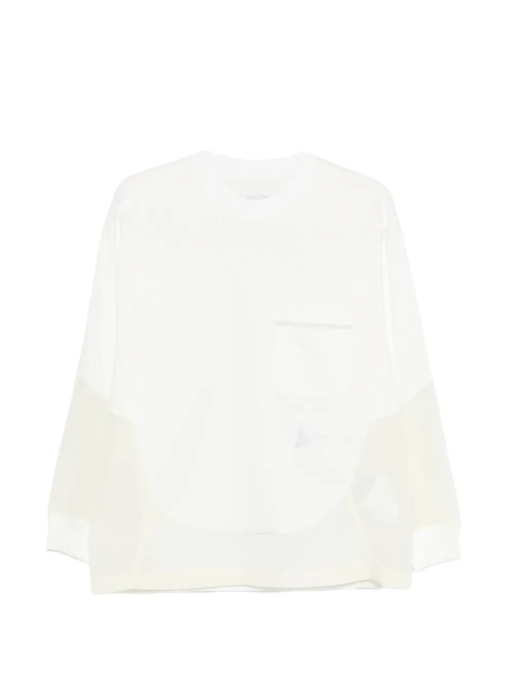pocket long-sleeved T-shirt - Image 1