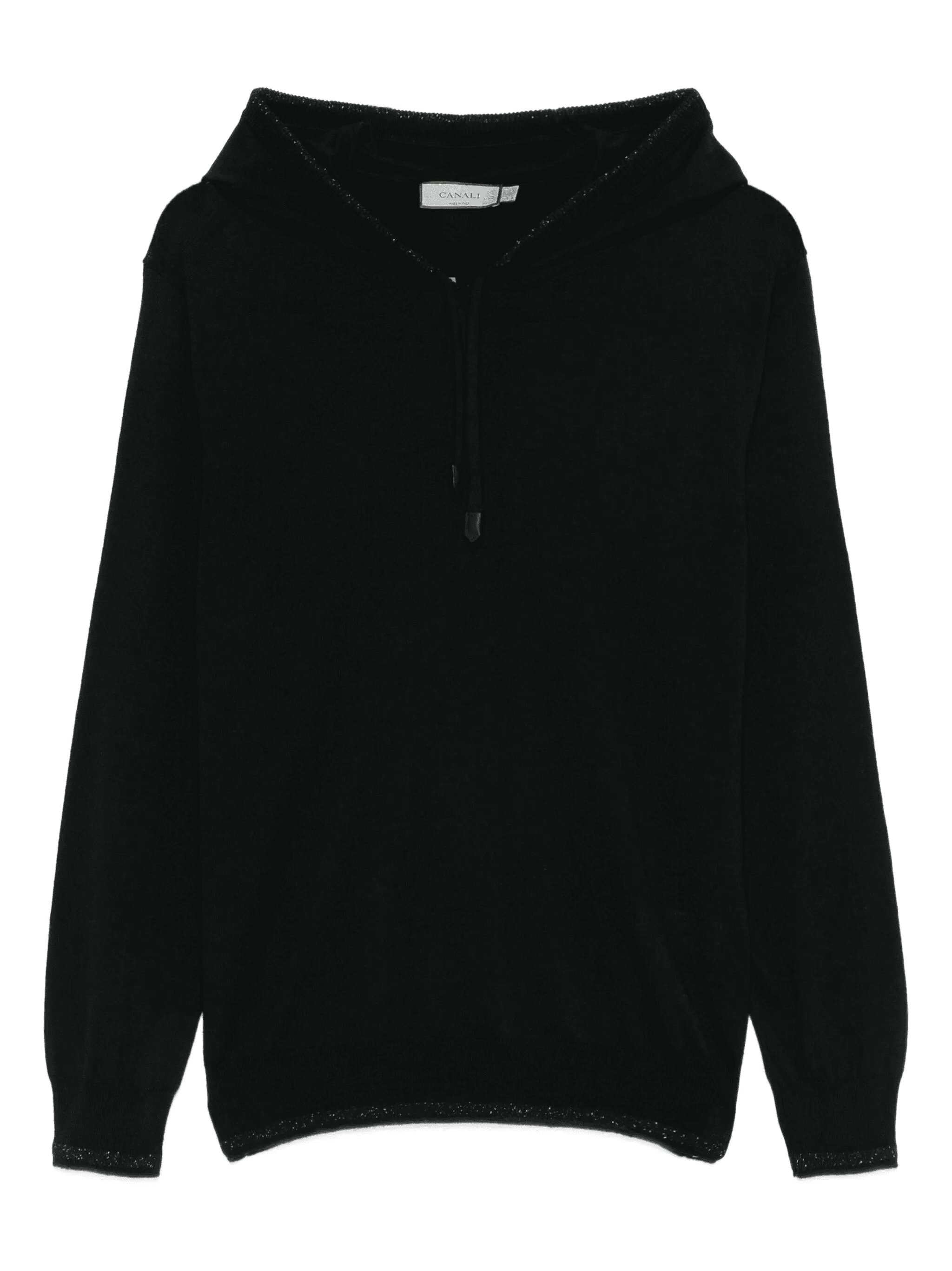 sequin-embellished hoodie - Image 1