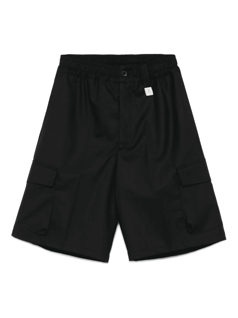 elasticated-waist cargo shorts - Image 1