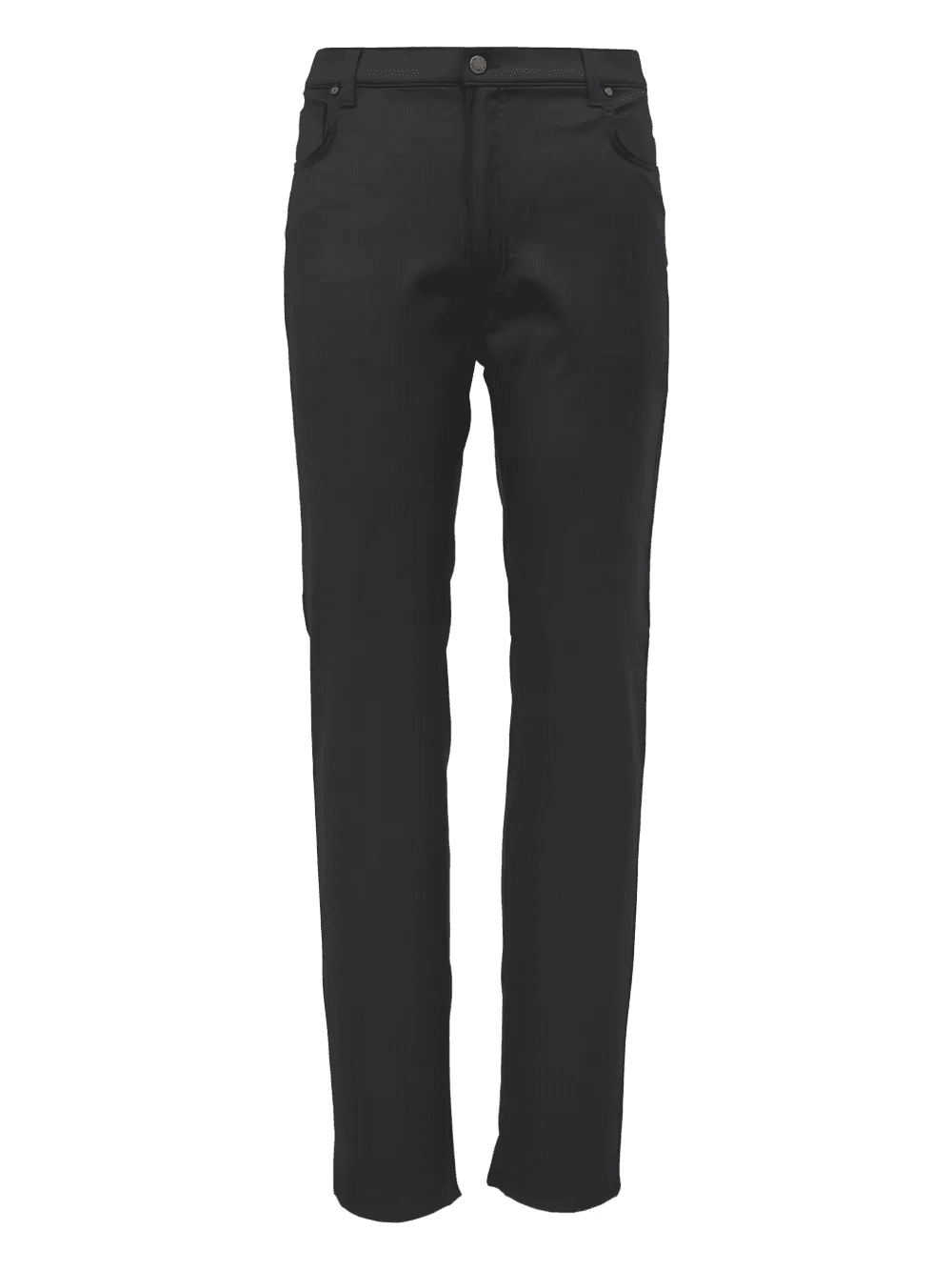 button-fastening five-pocket trousers - Image 1