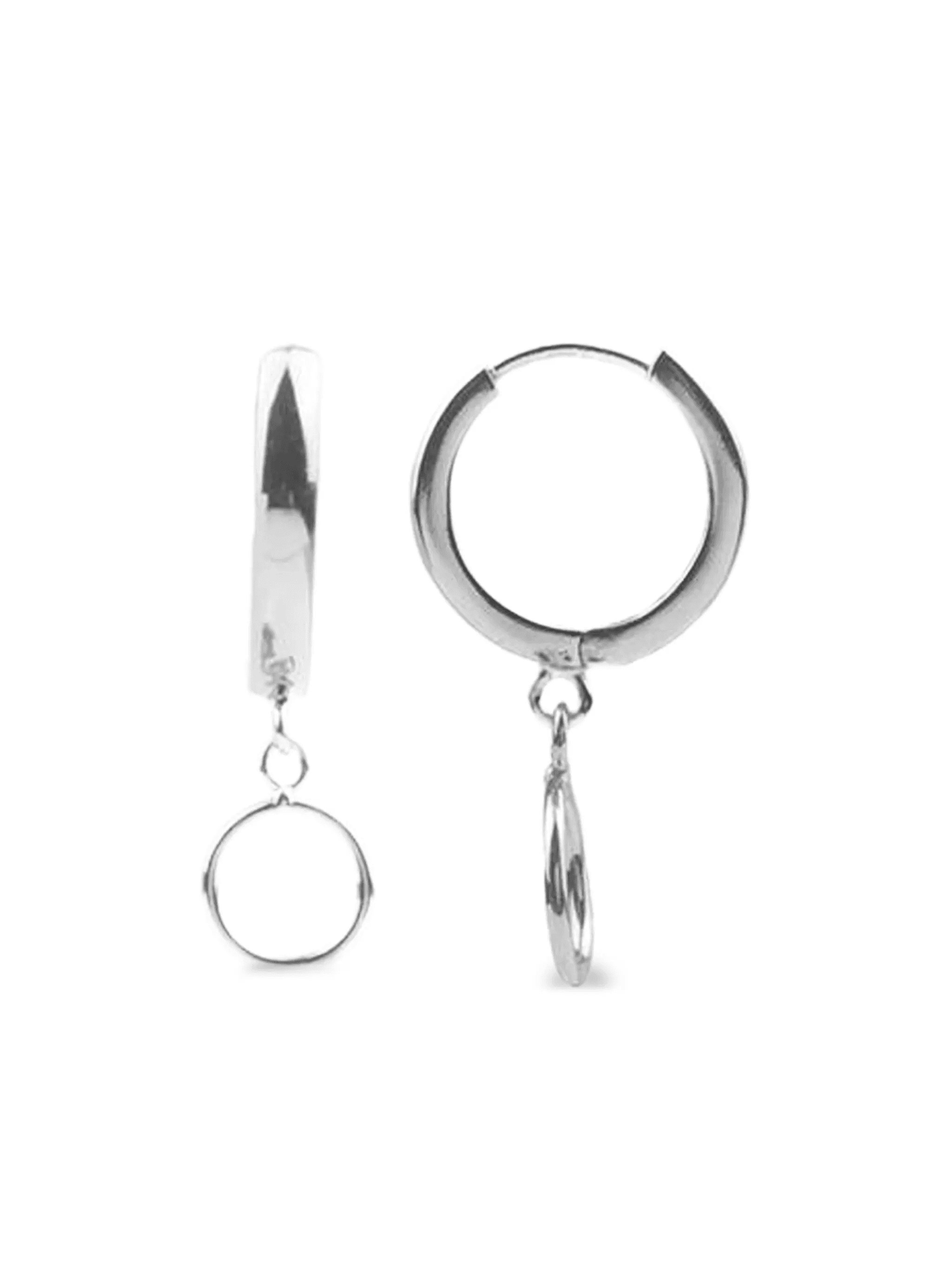 circle-drop earrings - Image 1