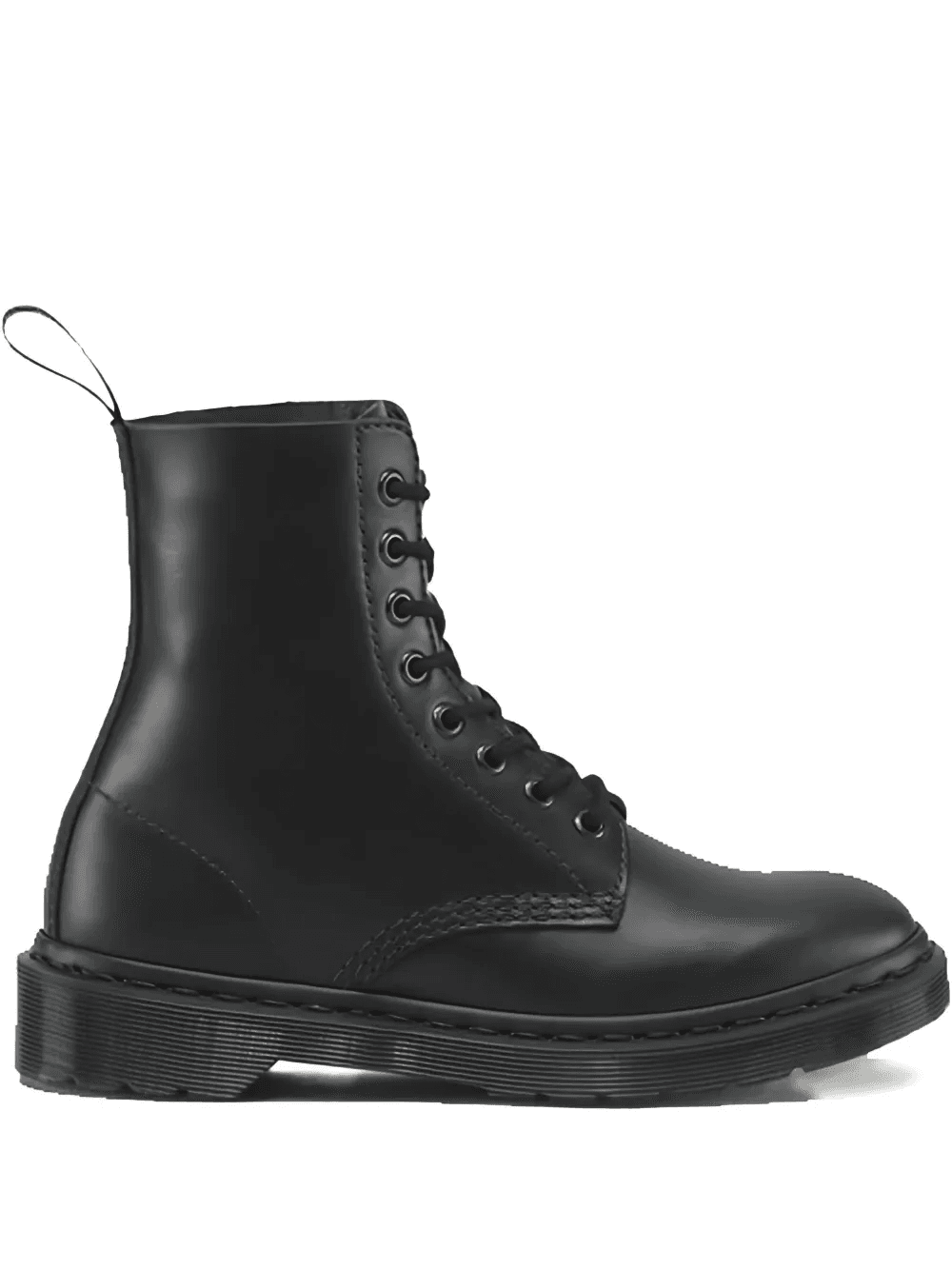 lace-up leather boots - Image 1