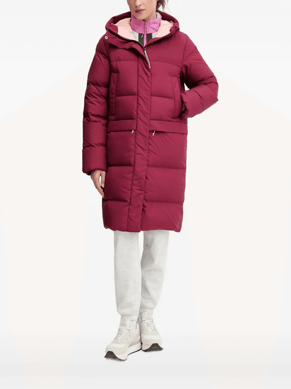 hooded padded jacket - Image 1