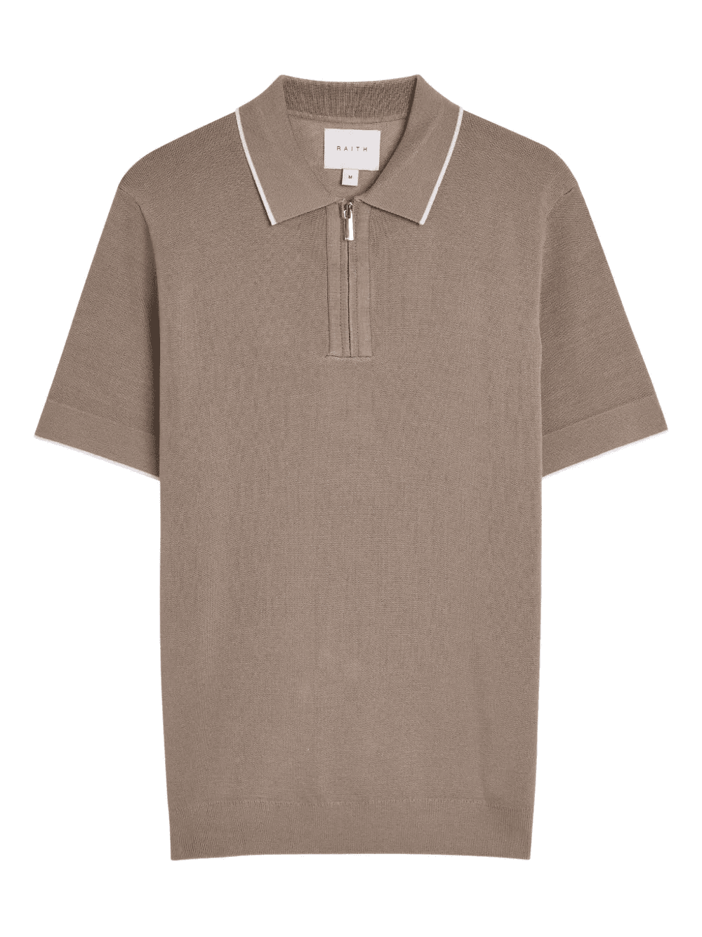 Henry half-zip polo shirt - Image 1