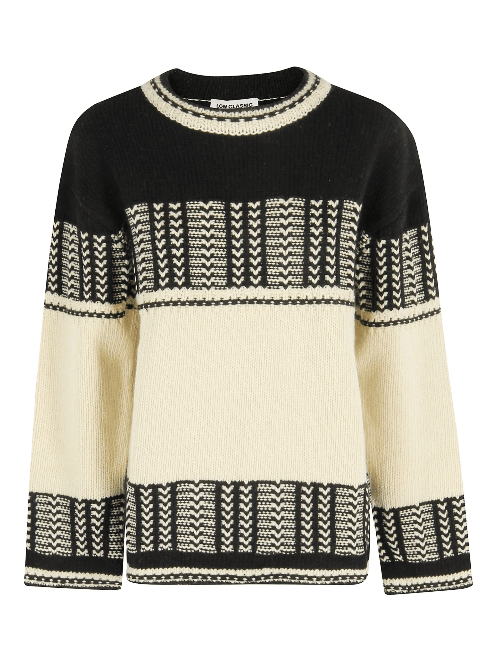 patterned sweater - Image 1