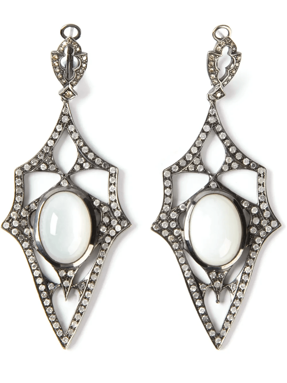 'Kaleidoscope' diamond earrings - Image 1