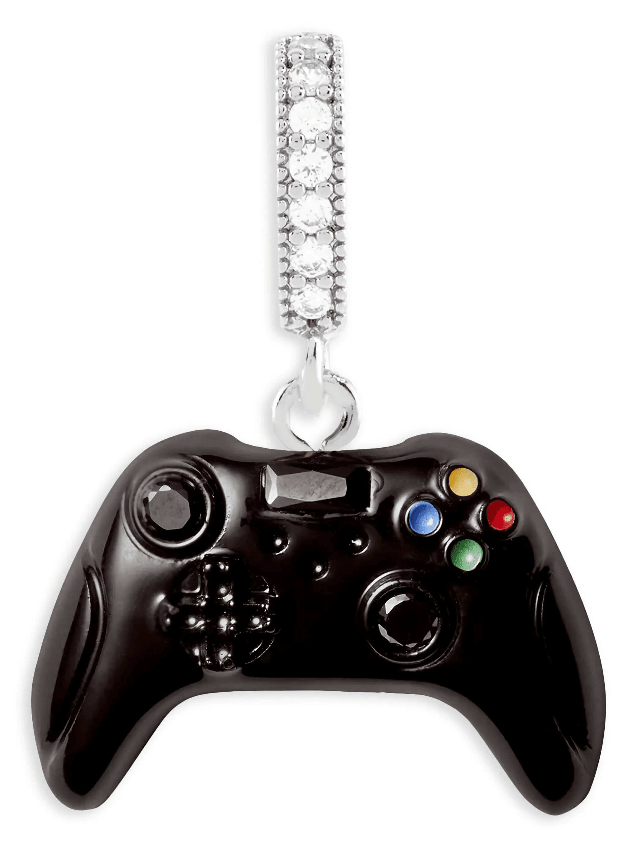 Gamer zirconia-embellished pendant - Image 1