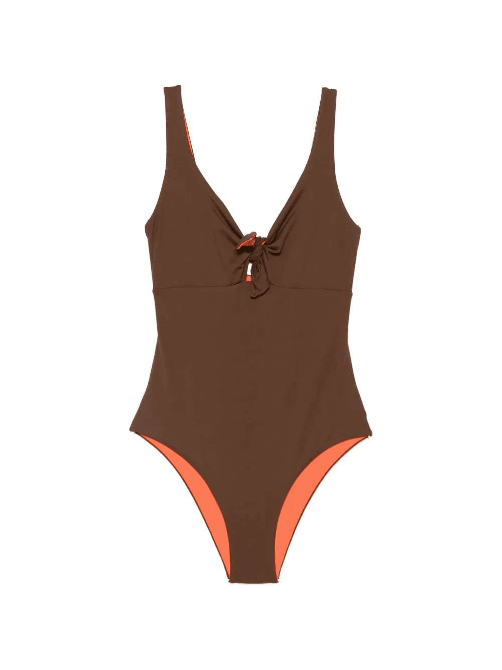 knot-detail swimsuit - Image 1