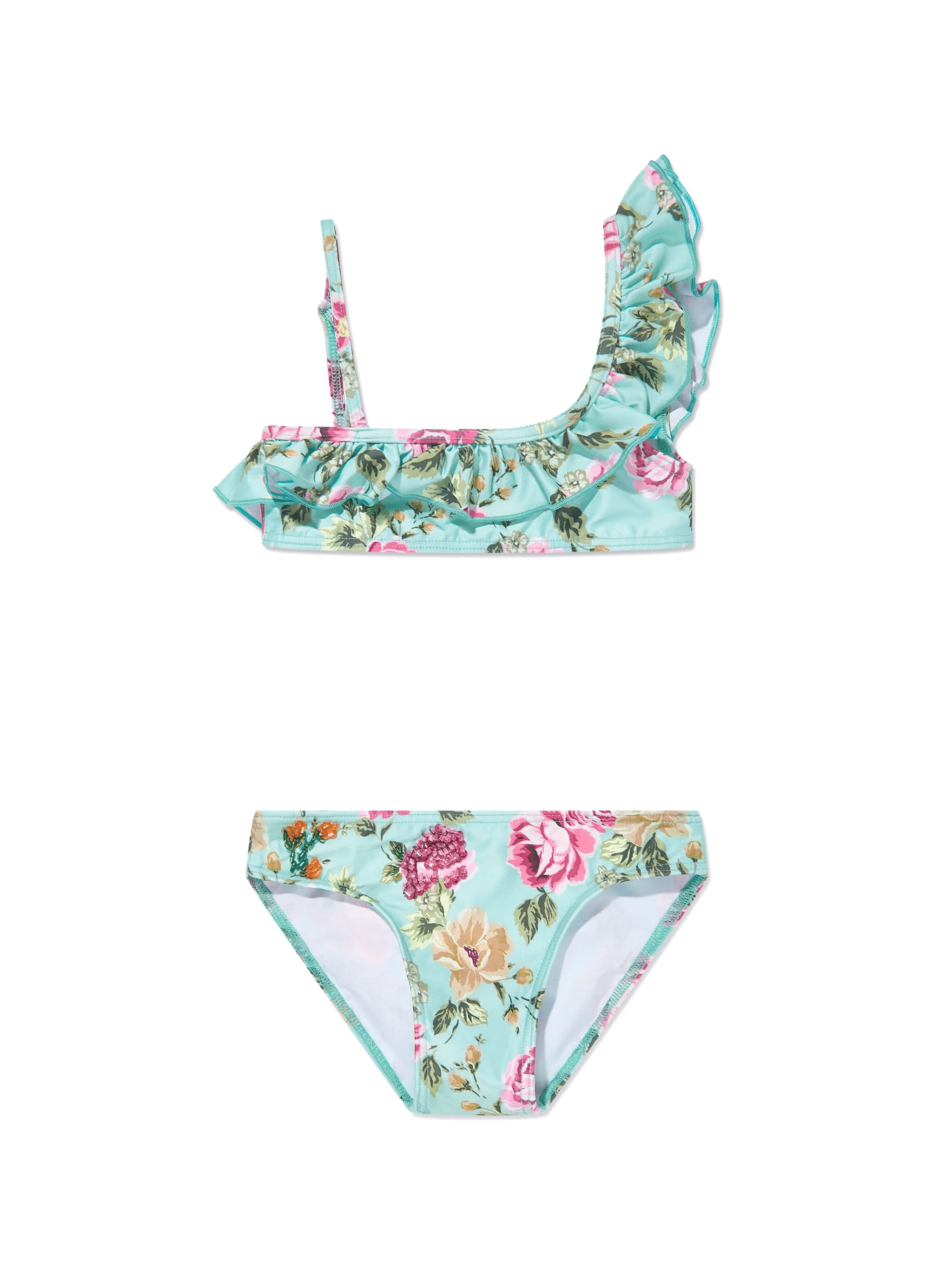 floral-print bikini set - Image 1