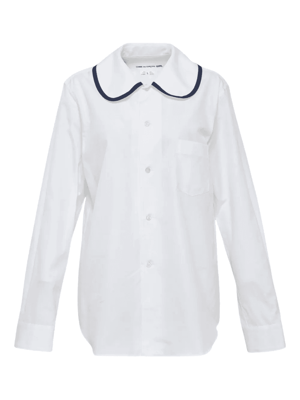 Peter Pan-collar shirt - Image 1