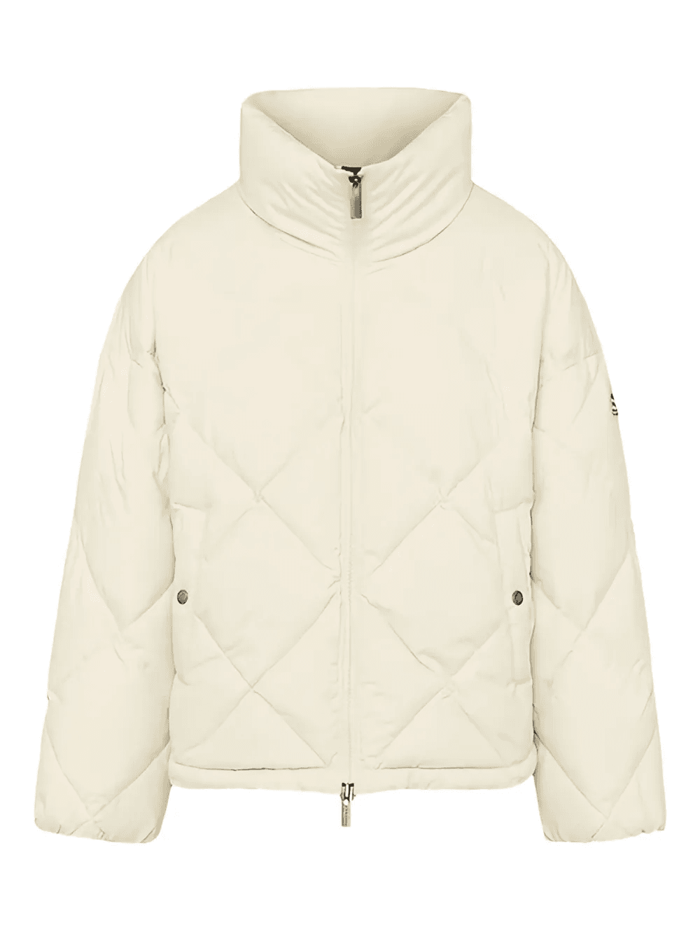 quilted turtleneck jacket - Image 1