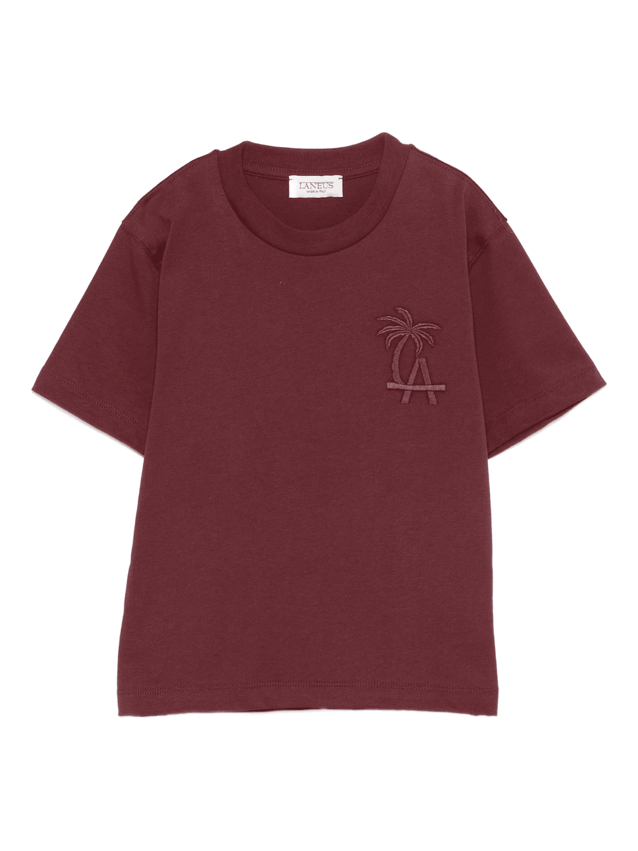 logo-embroidered T-shirt - Image 1