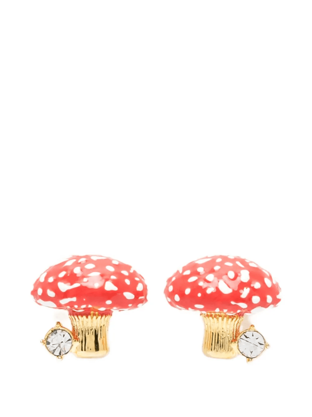 mushroom earrings - Image 1