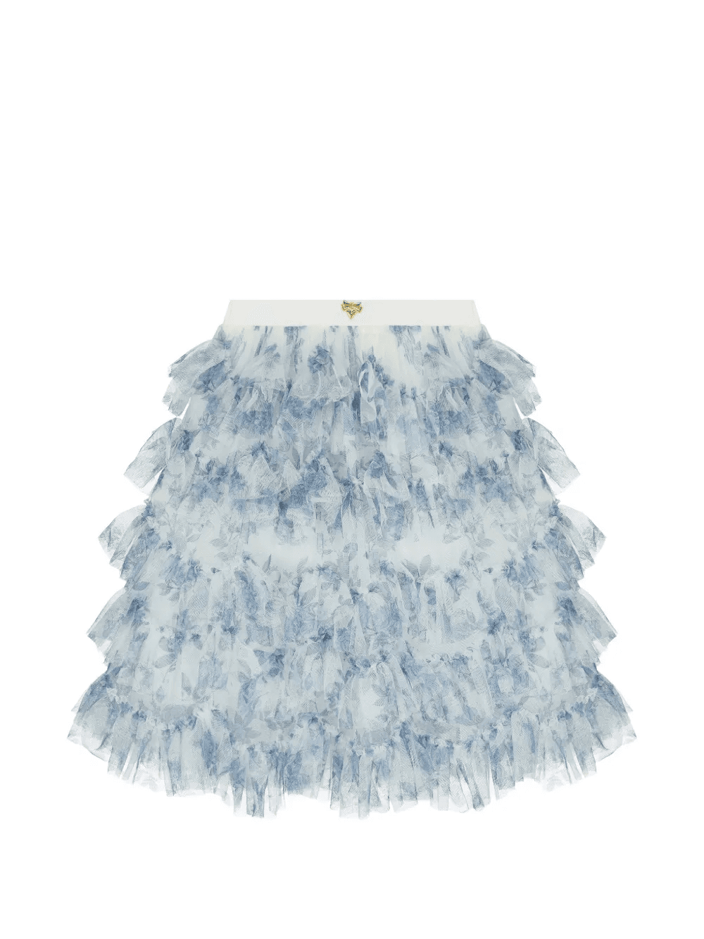 ruffled floral skirt - Image 1