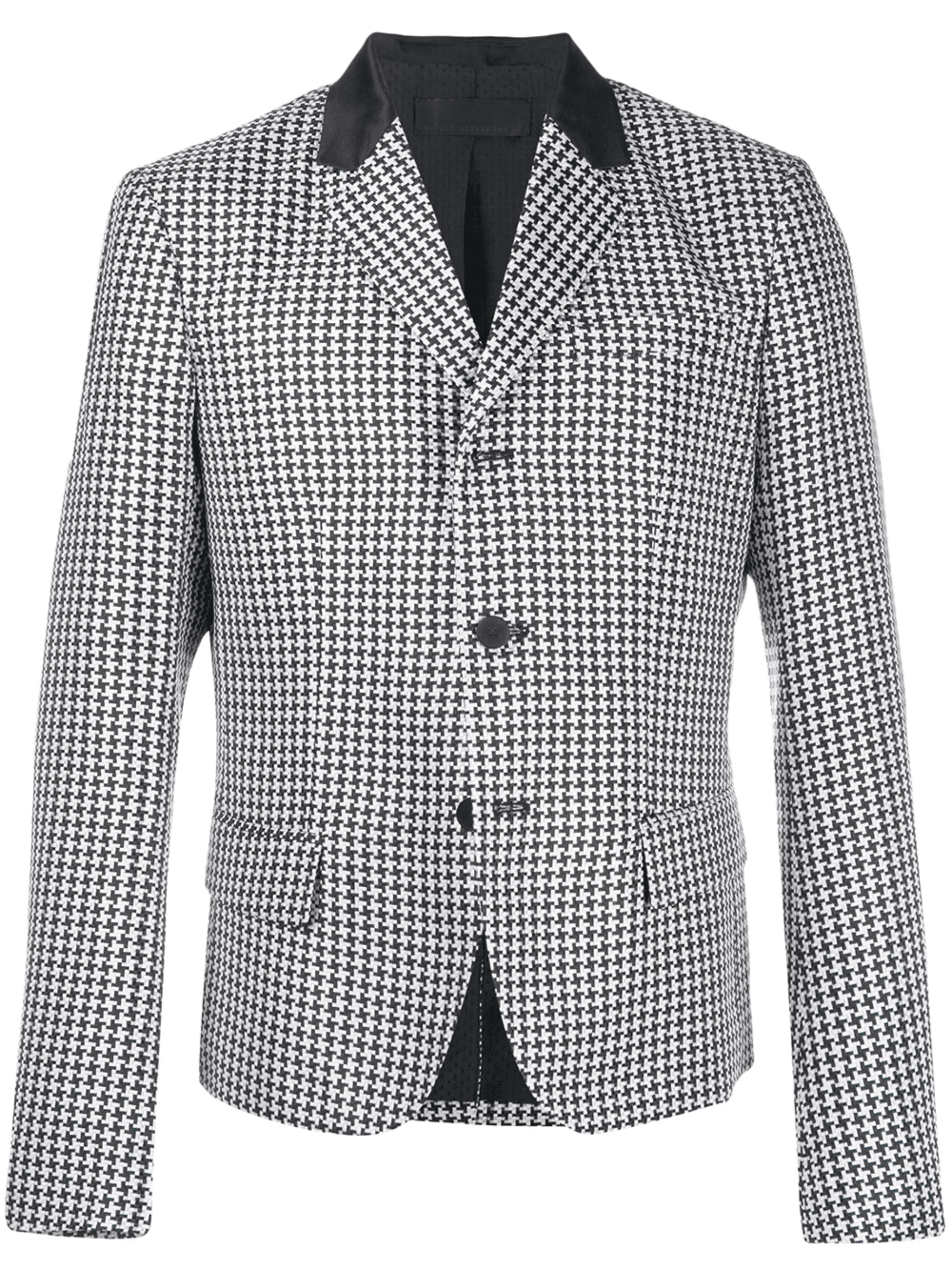 houndstooth button jacket - Image 1