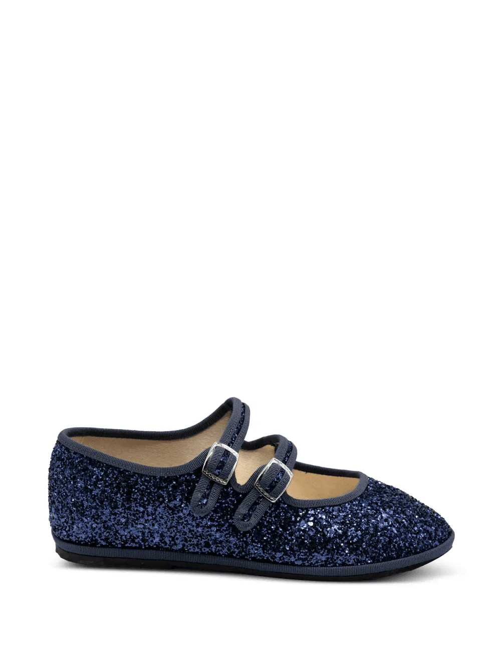 Mary Jane glitter-embellishment ballet flats - Image 1