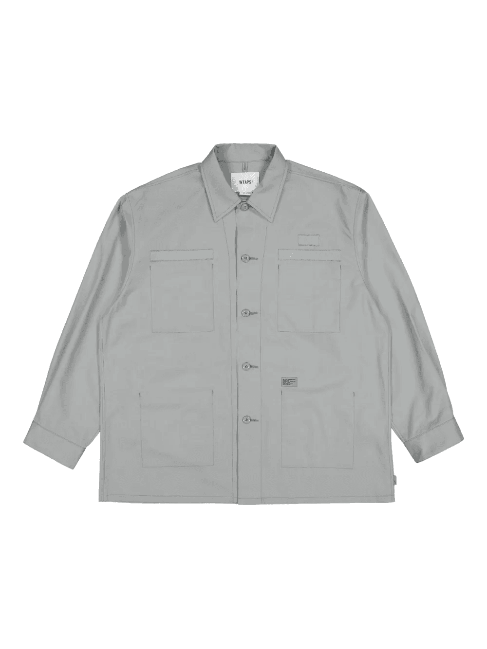 multi-pocket cotton shirt - Image 1