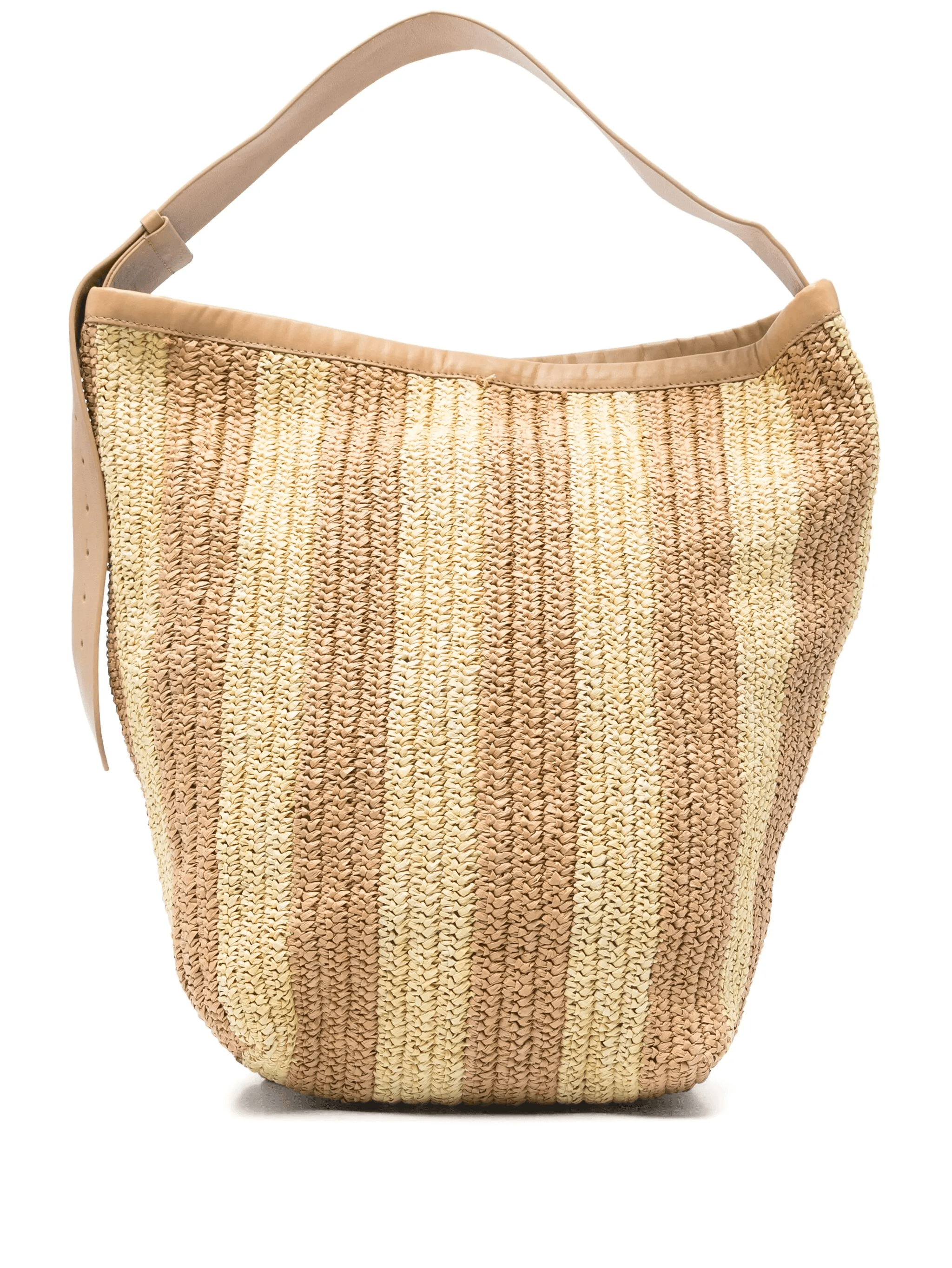 raffia shoulder bag - Image 1