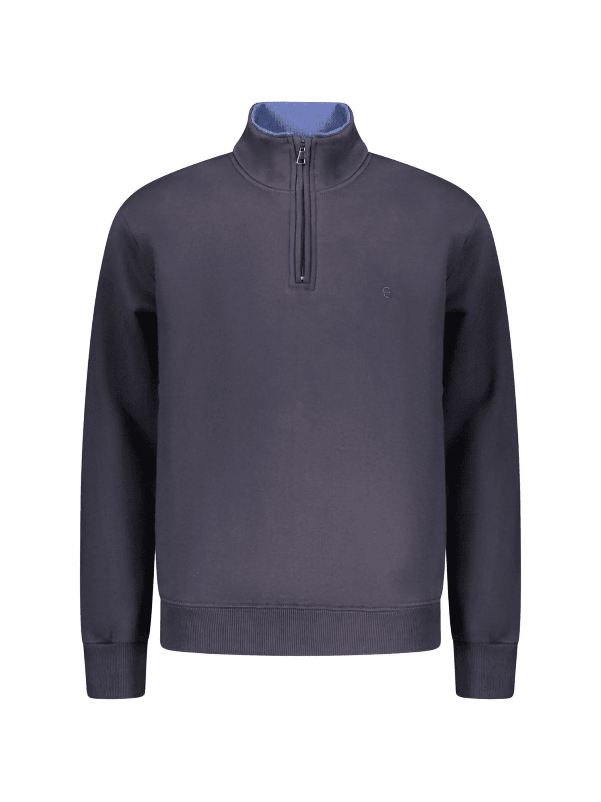 quarter-zip cotton sweatshirt - Image 1