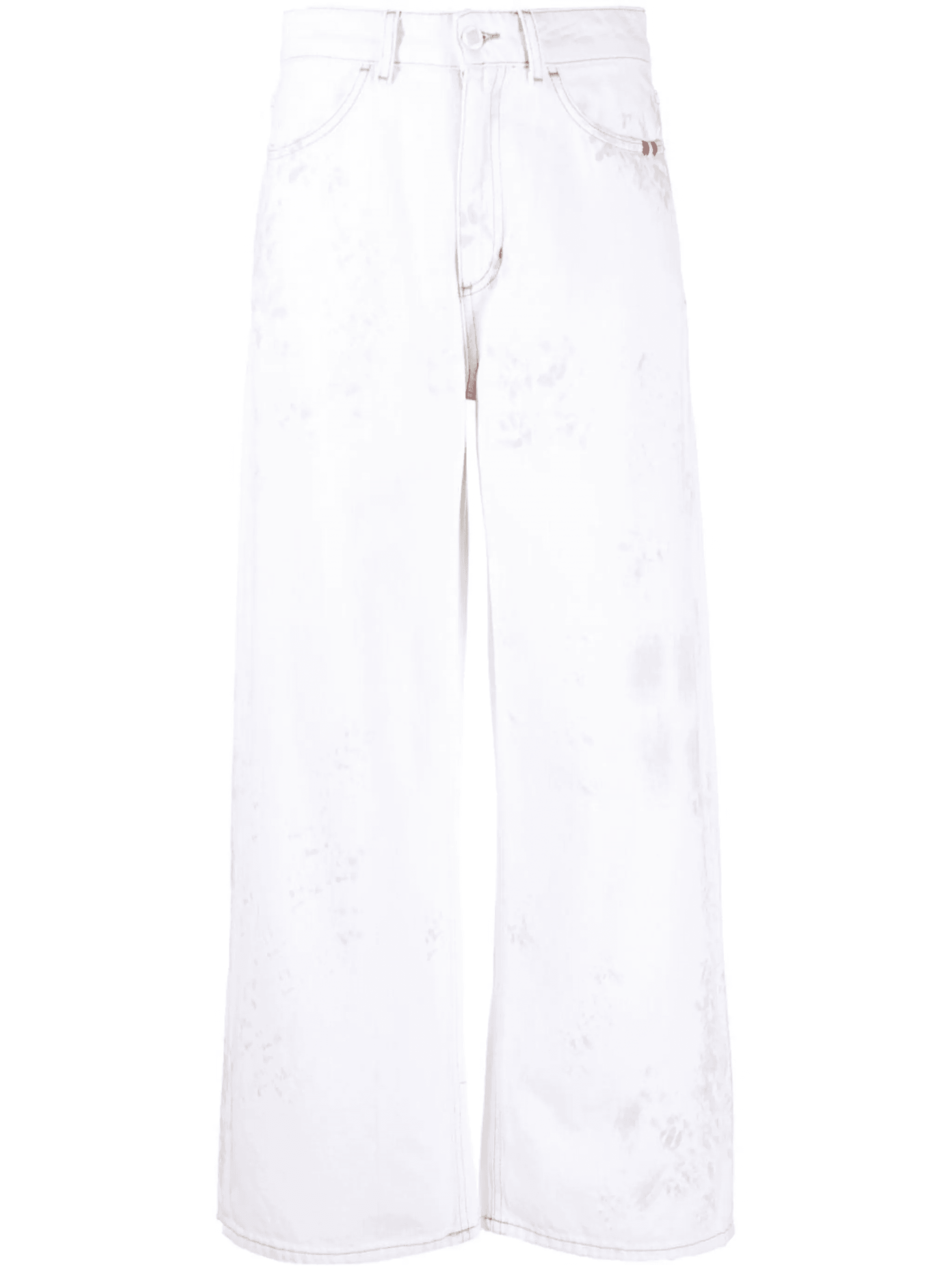 wide-leg tie dye trousers - Image 1