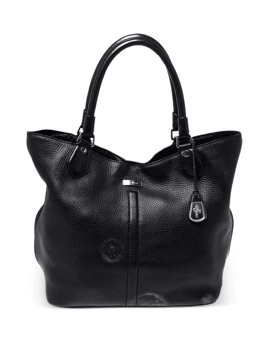 leather tote bag - Image 1