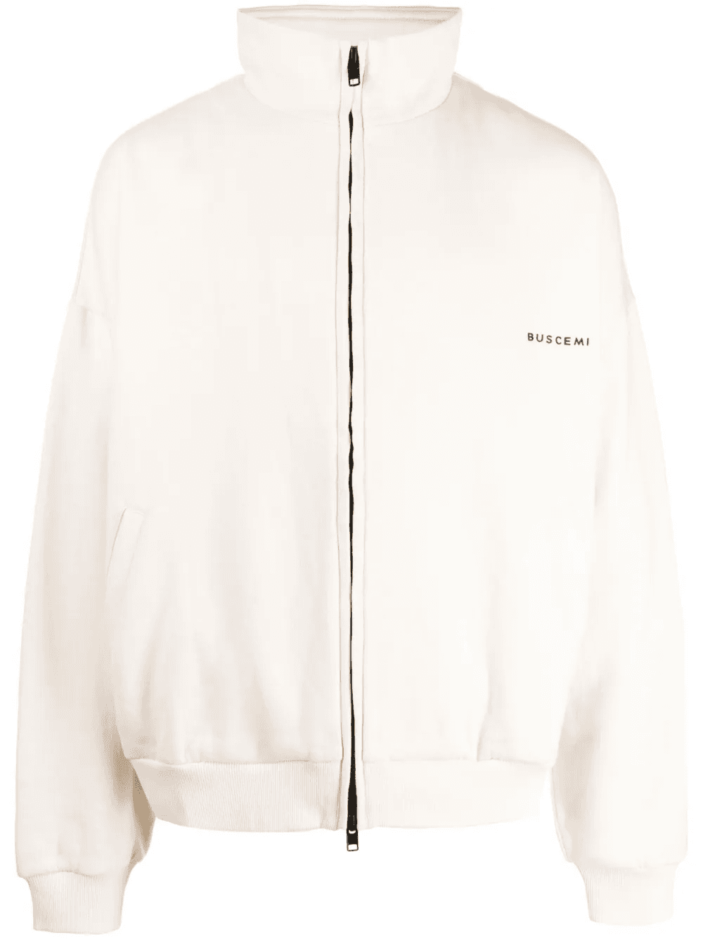 cotton fleece bomber jacket - Image 1