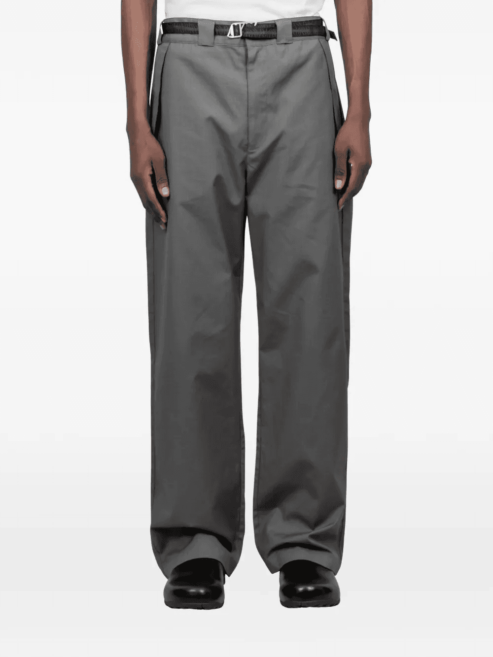buckle-detail trousers - Image 1