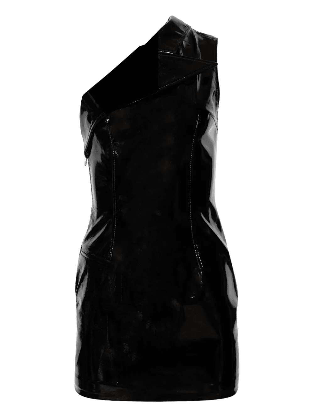 one-shoulder mini dress - Image 1