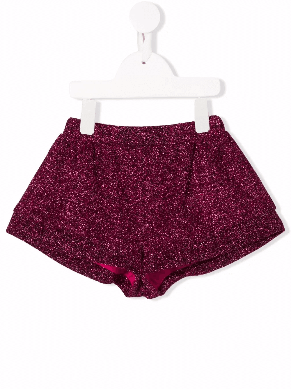 glittered elasticated-waist shorts - Image 1