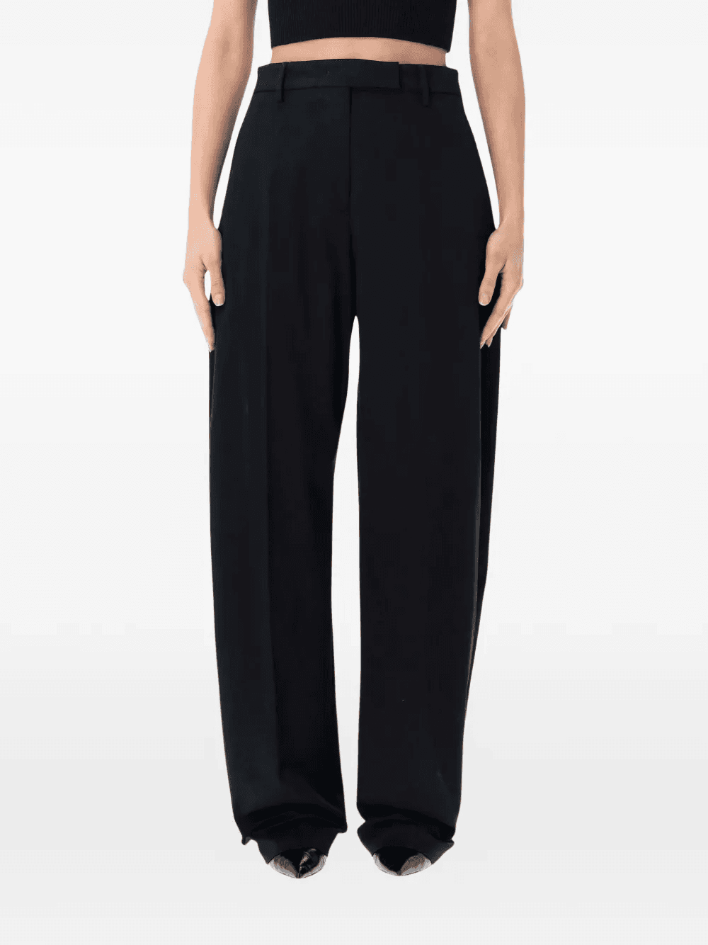 Dina belt-loop trousers - Image 1