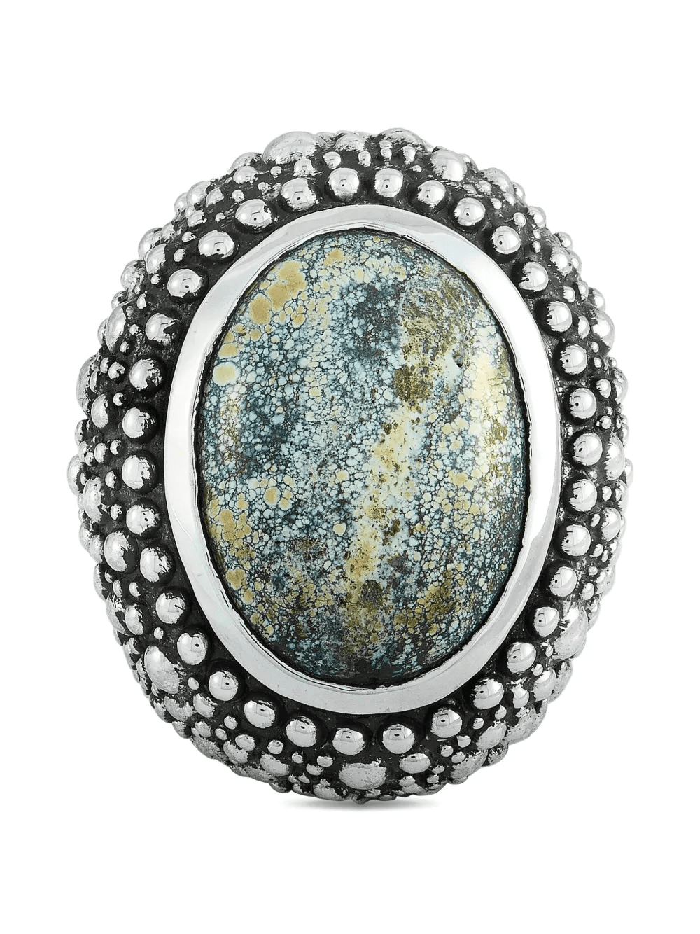 sterling silver turquoise ring - Image 1