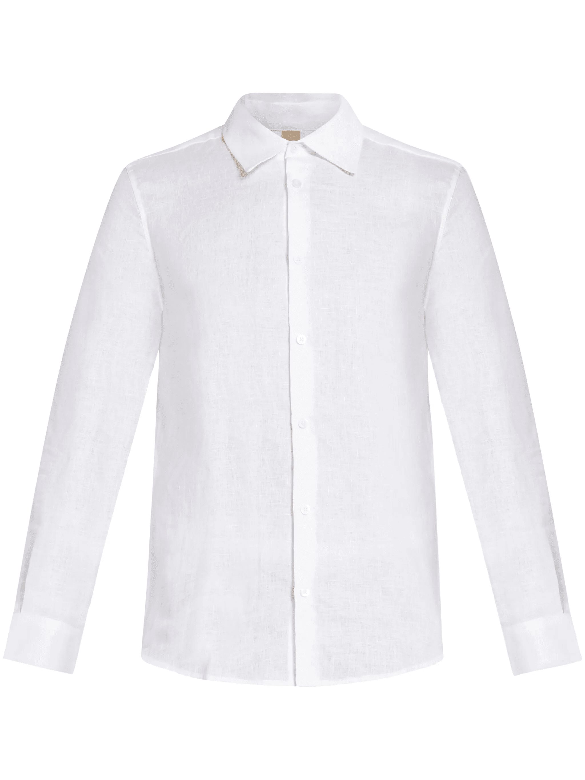 linen button-up shirt - Image 1
