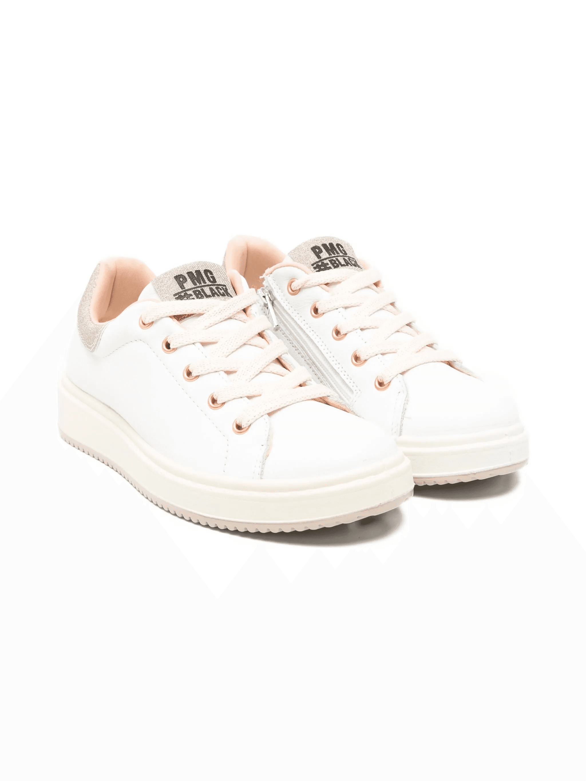 glitter-panel sneakers - Image 1