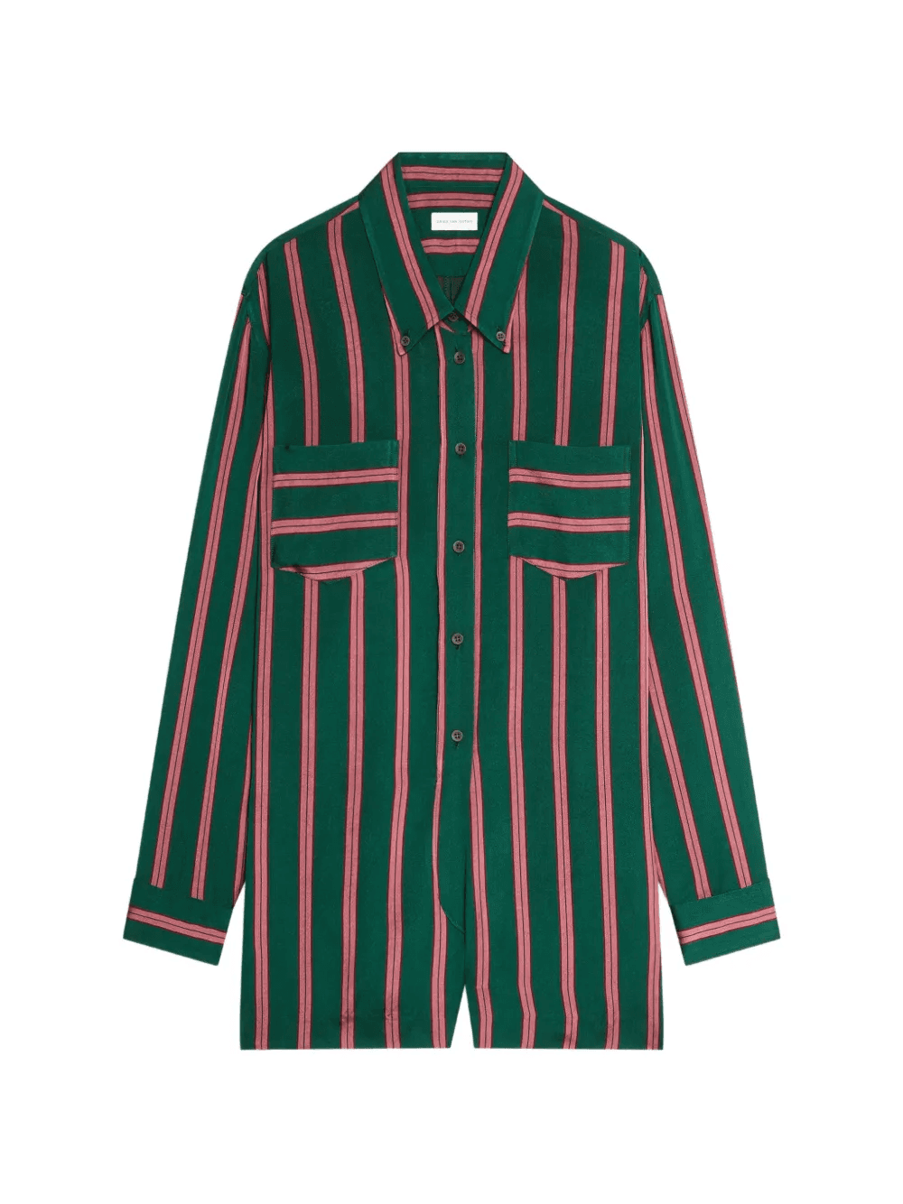 striped pocket playsuit - Image 1