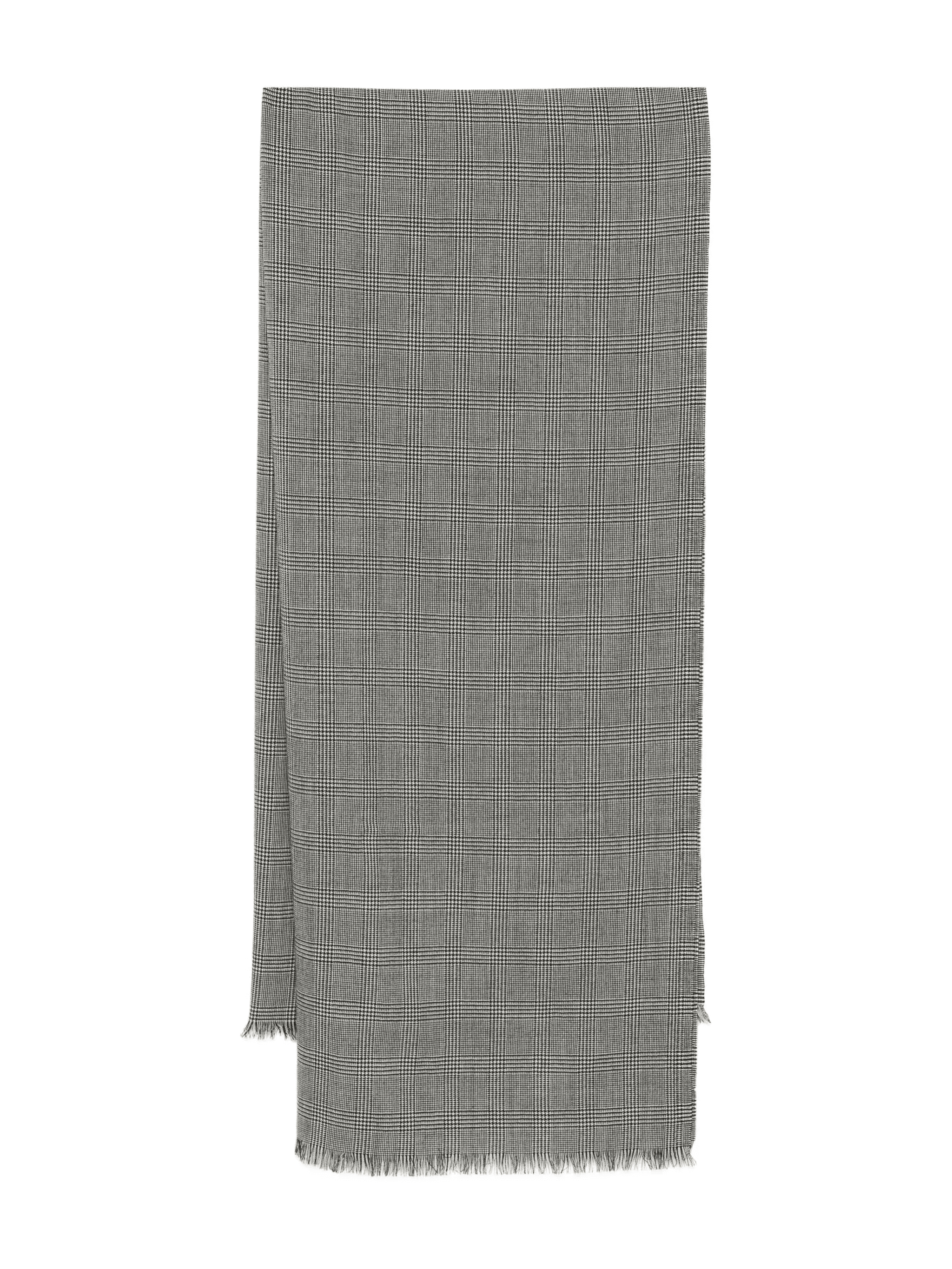Prince Of Wales wool scarf - Image 1