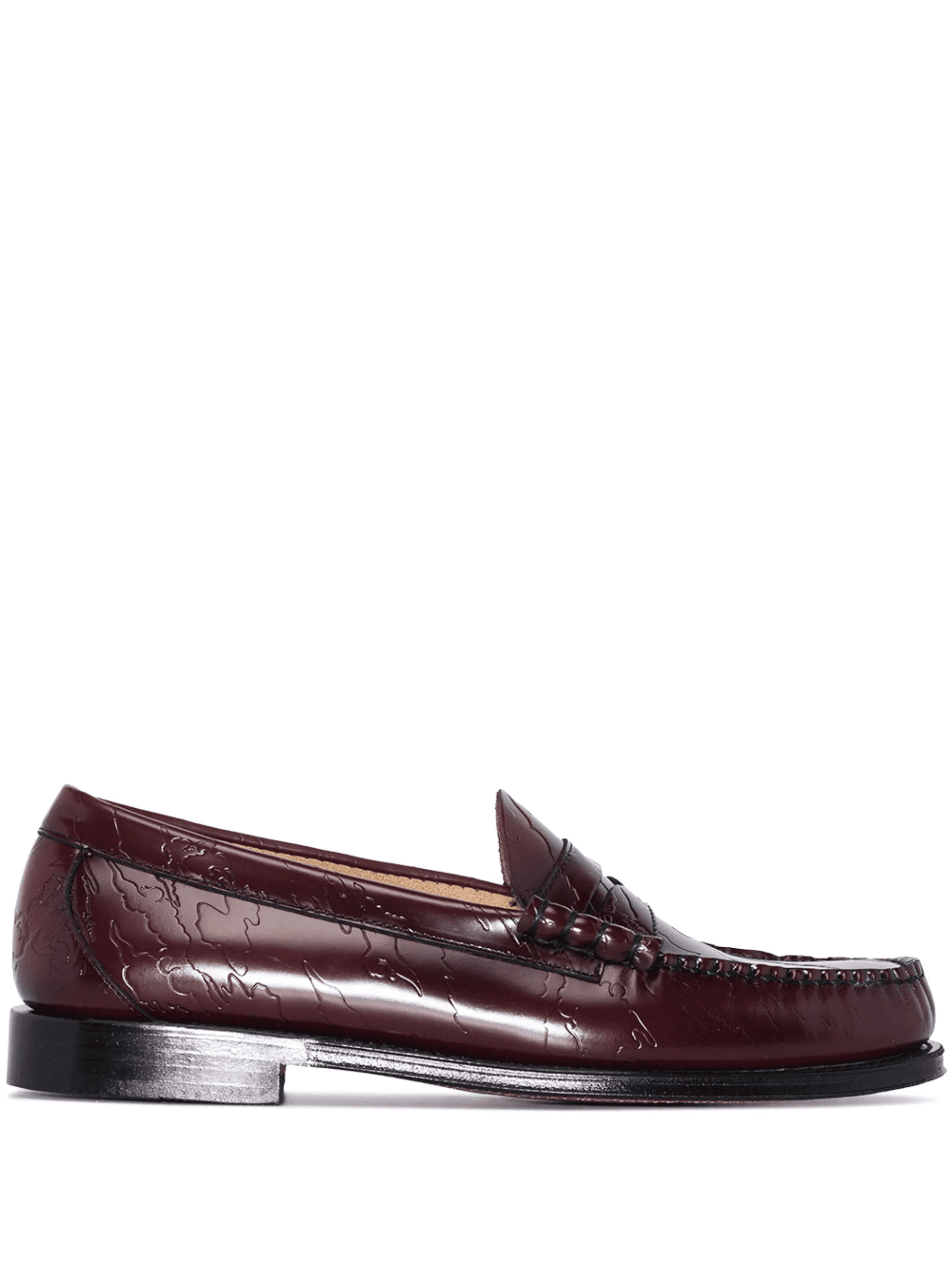 x Maharishi Weejun Larson embossed loafers - Image 1