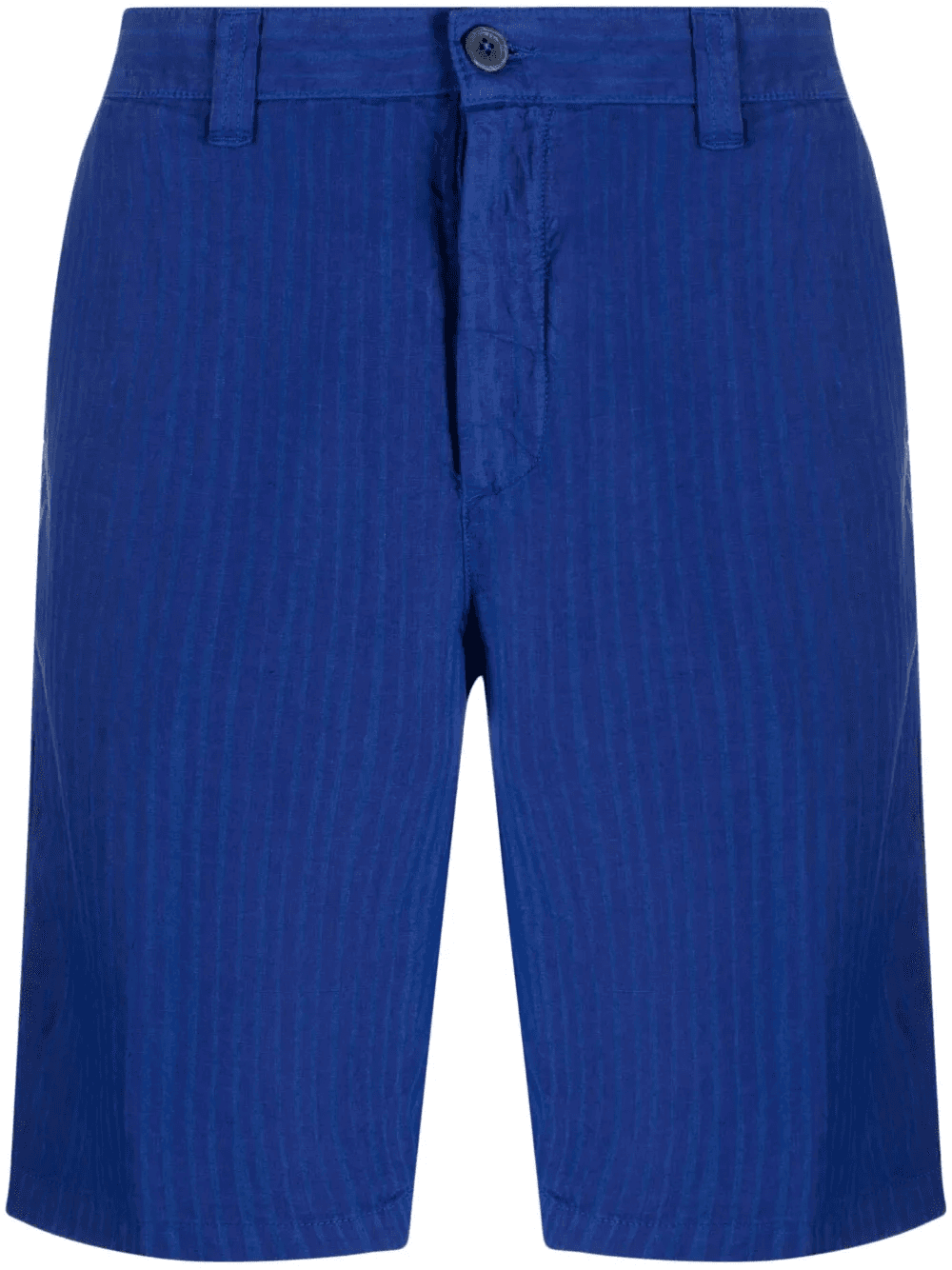 striped linen Bermuda shorts - Image 1