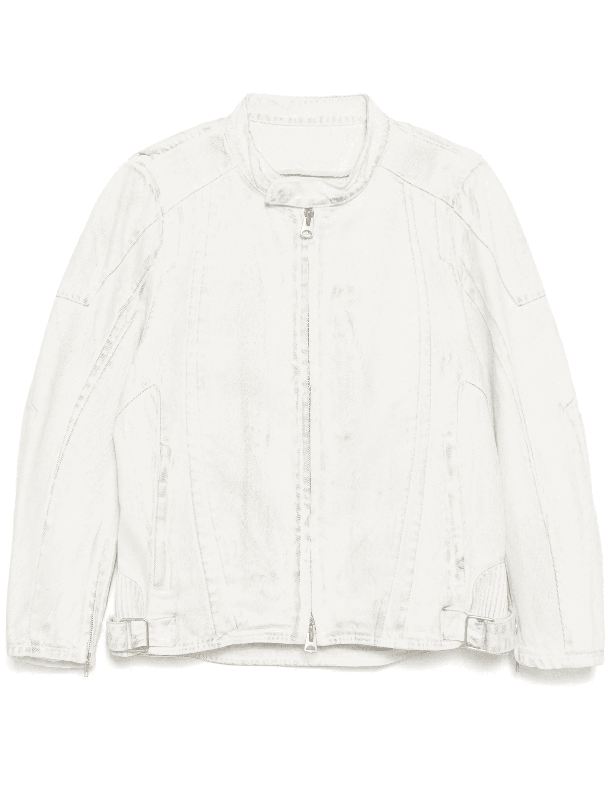 panelled denim jacket - Image 1