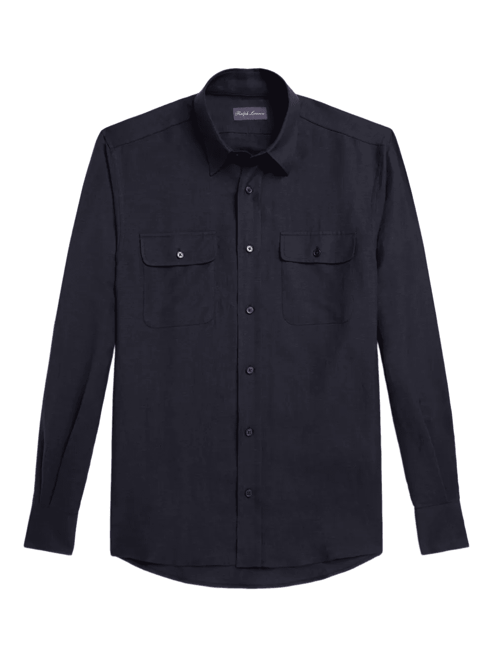 linen-blend shirt - Image 1