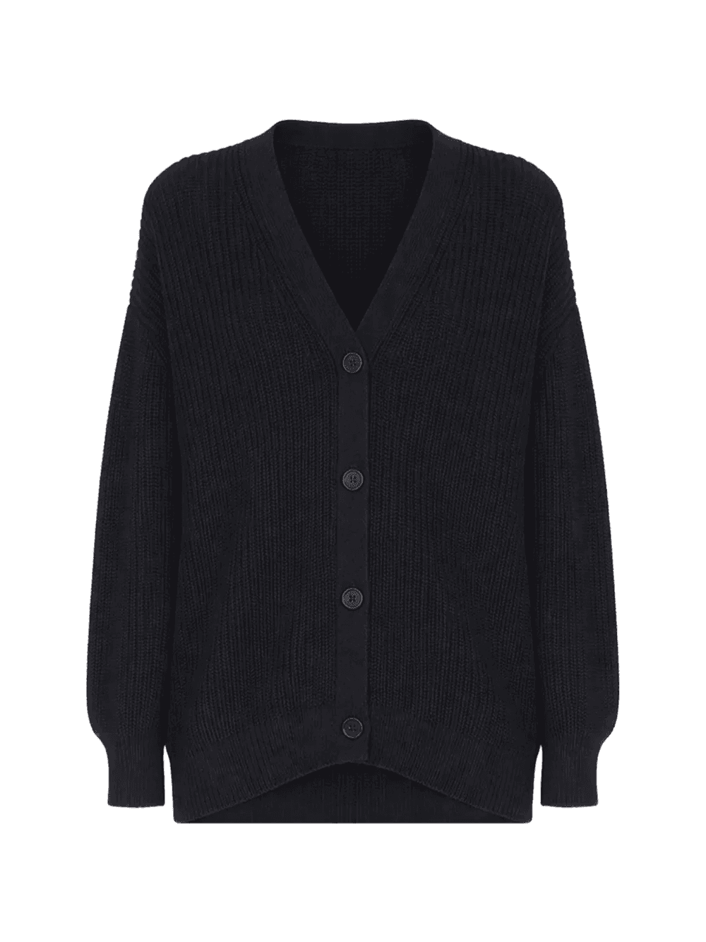Cocoon button cardigan - Image 1