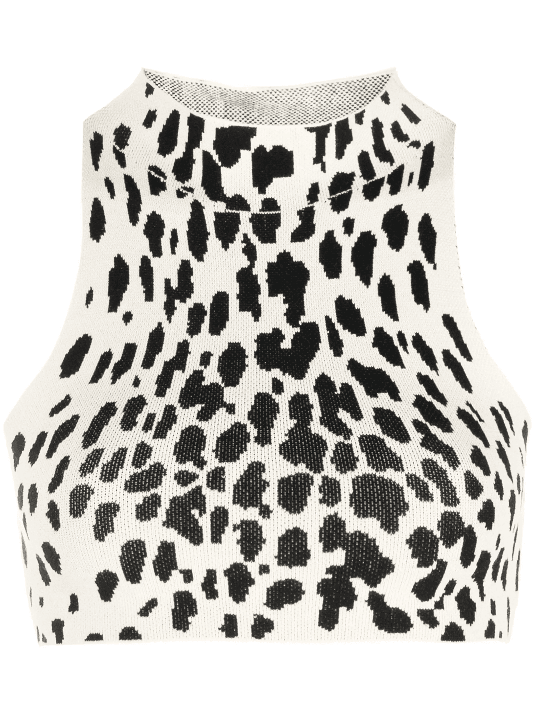 Sheena animal-pattern crop top - Image 1