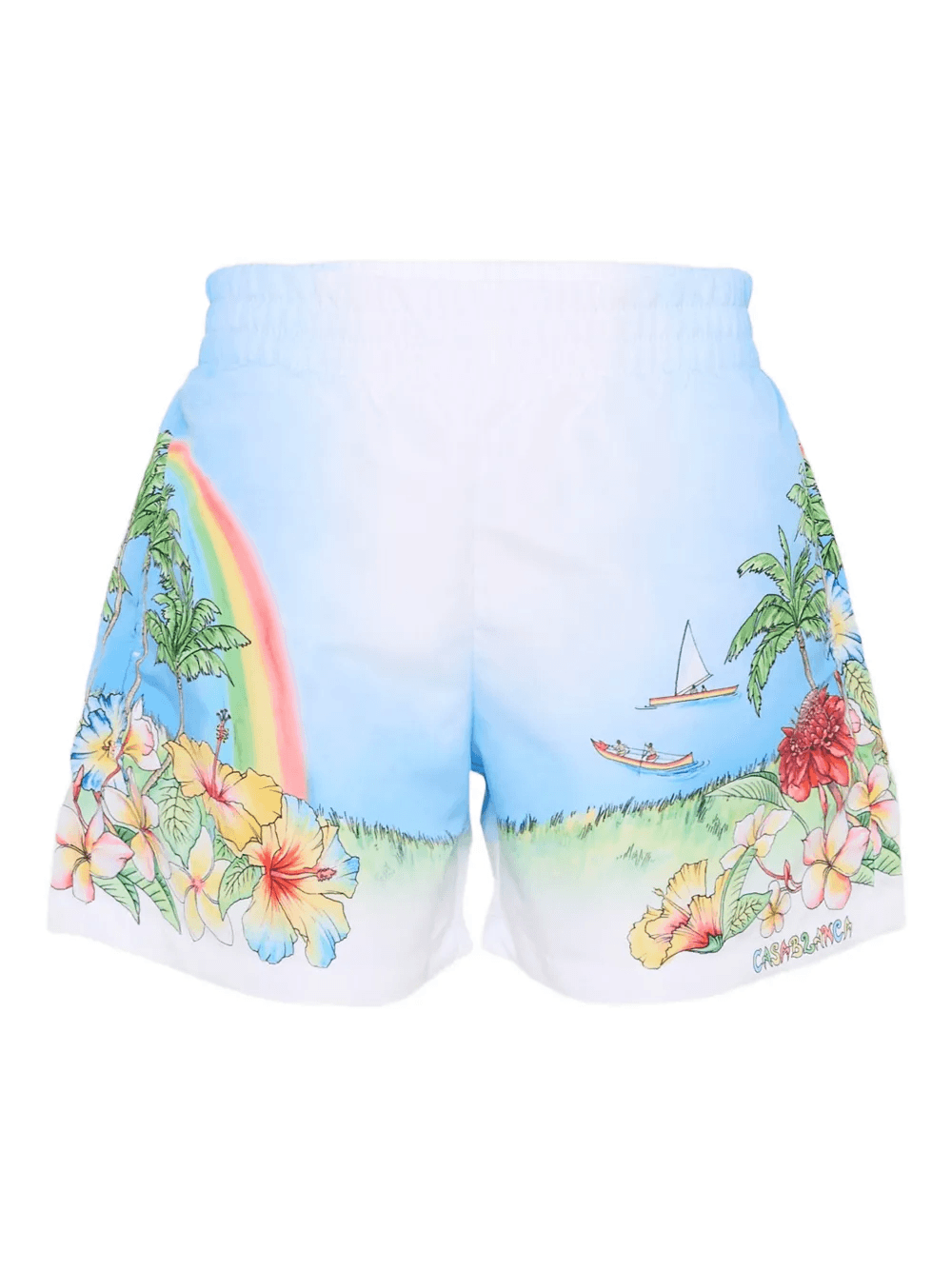 floral-print swim shorts - Image 1