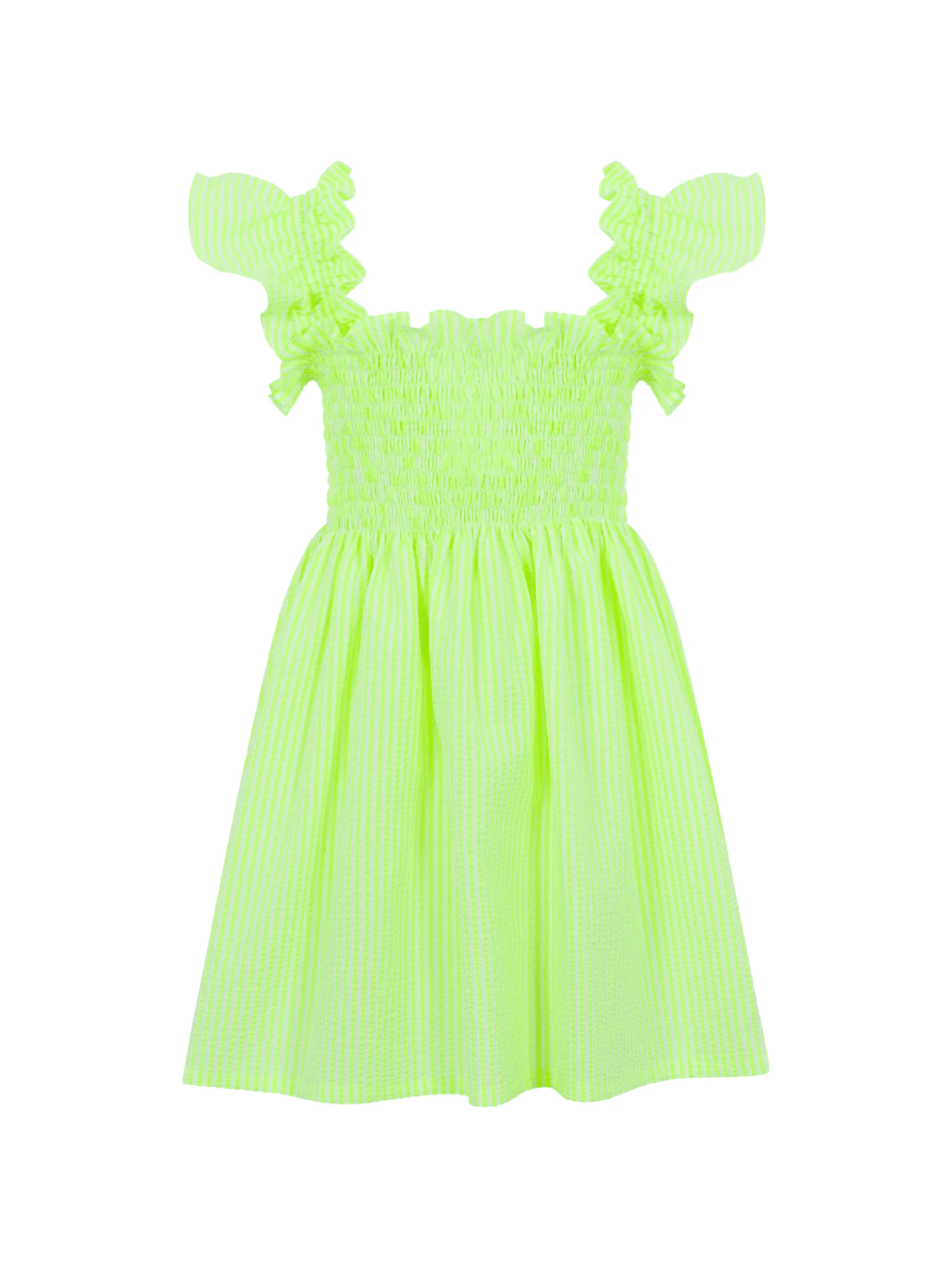 ruffled striped dress - Image 1