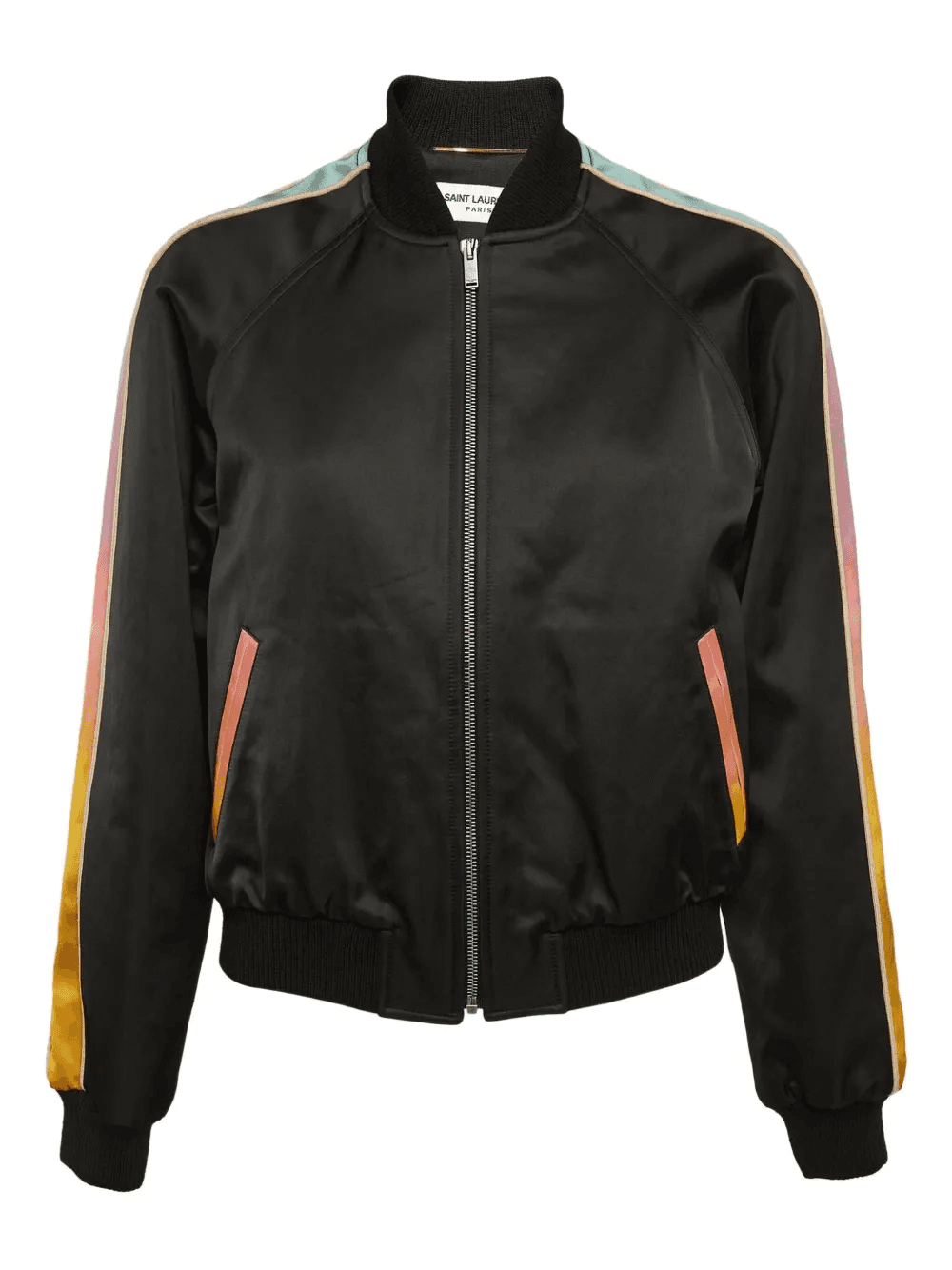 side-stripe bomber jacket - Image 1