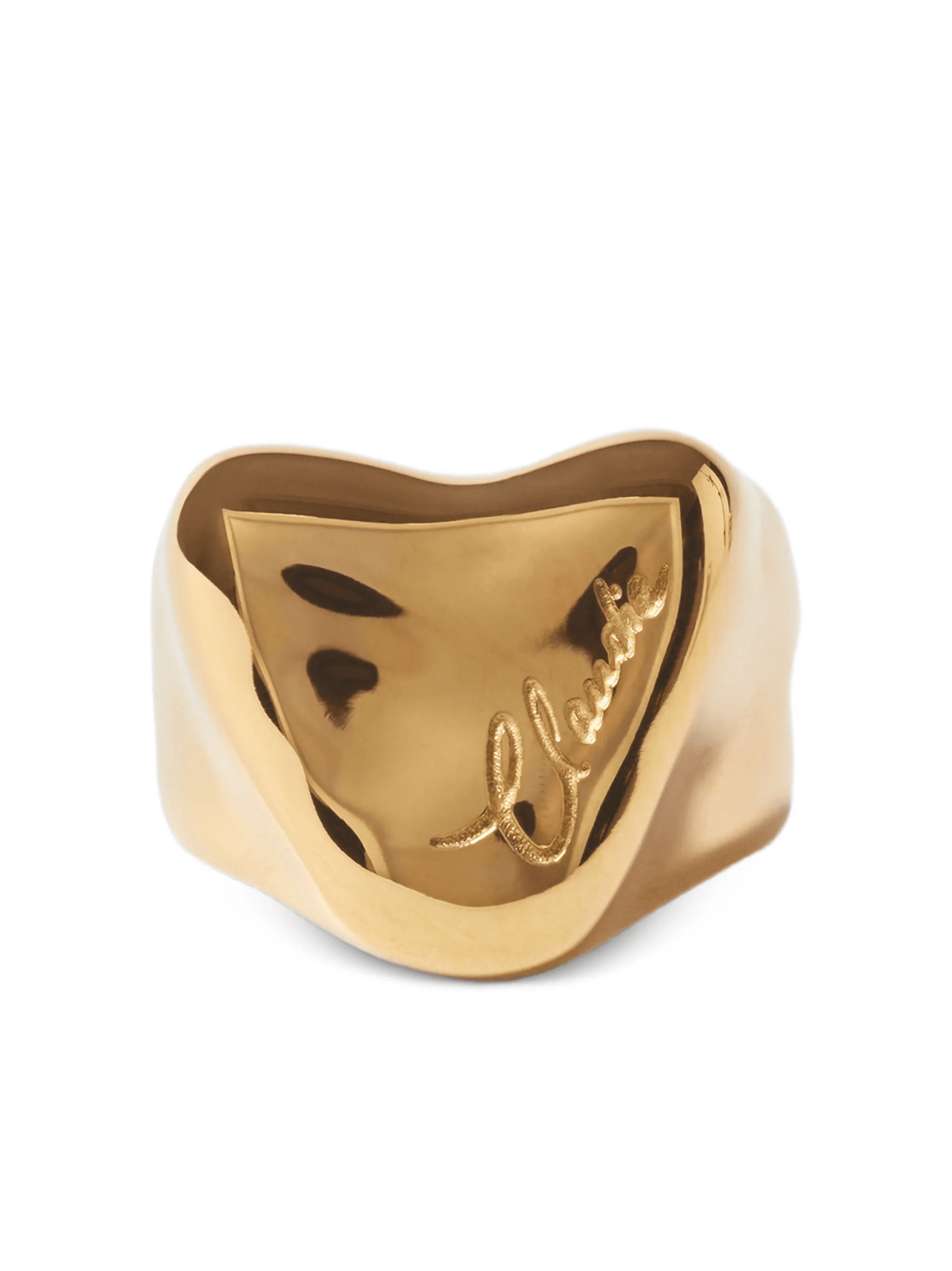 engraved-logo ring - Image 1