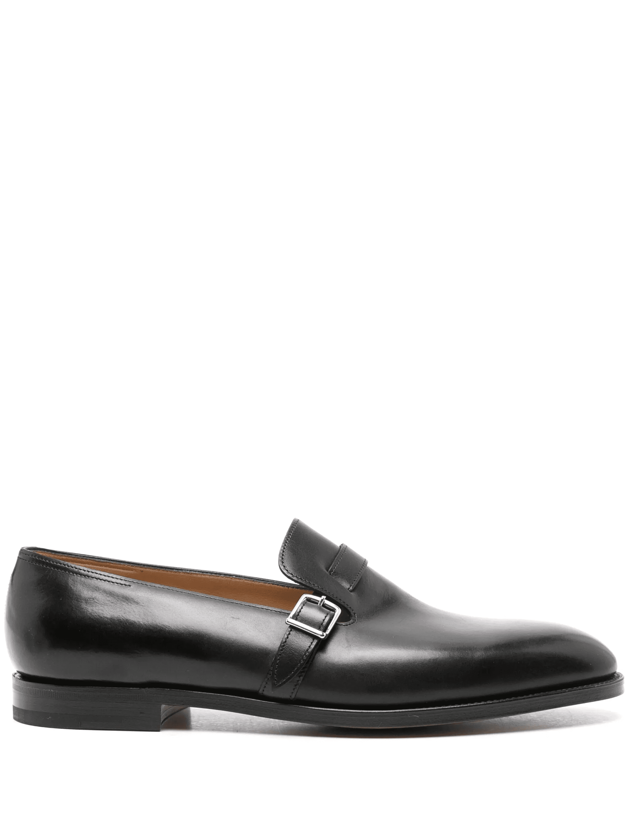 leather monk shoes - Image 1